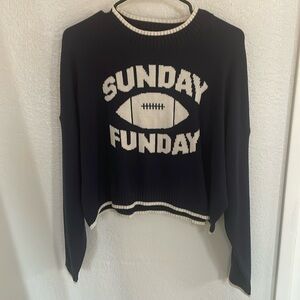 Navy medium sweater/shirt